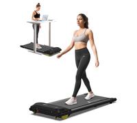 Homeology Strongology Home & Office Ultra Quiet 560W Adjustable Speed Slimline EVOLUTION Treadmill with LED Display - Fully Assembled