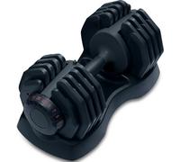 Homeology Strongology Smart Adjustable Home Fitness Dumbbell From 5Kg To 40Kg Single Black Training Weights