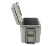 HOMEONENIC Portable Cool Ice Box with Handle & Wheels 38 * 57.8 * 41cm 45L Keeps Contents Cold for More Than 24 Hours with Ice in it (Gray)