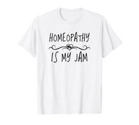 Homeopath Homeopathic Herbs Holistic Naturopath Homeopathy Value Graphic T-Shirt, Men, White, M