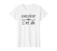 Homeopath Homeopathic Herbs Holistic Naturopath Homeopathy Value Graphic T-Shirt, Women, White, S