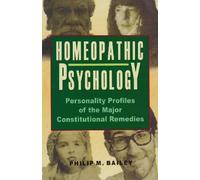 Homeopathic Psychology