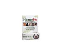 HomeoPet FELINE NOSE RELIEF - 100% Natural Pet Medicine. Support for a healthy nasal and sinus tract. Runny nose, watery eyes, sneezing & congestion.