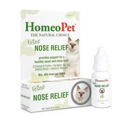 HomeoPet Feline Nose Relief, Safe and Natural Nasal and Sinus Medicine