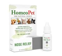 HomeoPet Nose Relief, Safe and Natural Nasal and Sinus Medicine for Pets, Natural Pet Medicine, 15 Milliliters