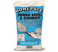 Homepack Ready to Use Sharp Sand & Cement Mix in Easy to Manage Home-Sized Bags (1 x 5kg Bag)