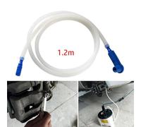Homeponnew 1.2m Oil Pumping Pipe Brake Fluid Replacement Tool for Cars, Trucks & Construction Vehicles - Plastic Automotive Fluid Transfer Pump