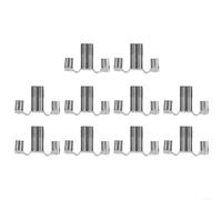 Homeponnew 10 Pack Solar Panel Water Drain Clips, Stainless Steel Frame Drainage for 30mm 35mm 40mm Photovoltaic Modules, Water Management System to Improve Power Generation Efficiency(30mm)