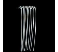 Homeponnew 10Pcs Plastic Spray Foam Nozzle Extension Tubes with Replaceable Tips for Spray Can, Extended Long Tube for Hard to Reach Areas in Garden and Home(500mm)