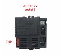 Homeponnew 12V/6V Electric Vehicle Control Box for Children 2 4GHz Remote Receiver for RC Cars (JR-RX-12V B)