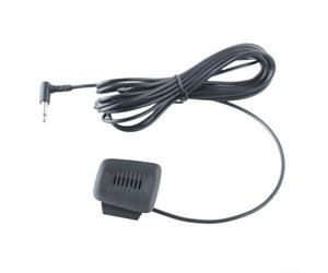 Homeponnew 3.5mm External Car Microphone for BMW Models, Quick Installation and Easy Use, Compatible with Roof Panel, ABS Material, Black, Perfect for Reading Light Panel Installation
