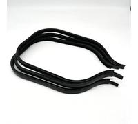 Homeponnew 3-Pack Plastic Pickleball Paddle Edge Guard for Racket Frame Protection Against Wear and Tear, 31 x 19.5 x 1.5 cm, Black