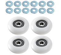 Homeponnew 4pcs Gym Wheels Rollers Exercise Roller Wheels 4pcs Plastic Nylon Gym which is more stable overall some 3000 XL designed for long lasting use with proper durability and consistent