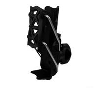 Homeponnew Adaptive Bicycle Bottle Holder with Auto Clamping for 22-25mm Handlebars, One-Handed Access, Weather-Resistant Nylon, perfect for Bikes, Motorcycles, and Scooters.(black)