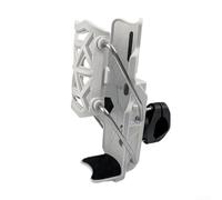 Homeponnew Adaptive Bicycle Bottle Holder with Auto Clamping for 22-25mm Handlebars, One-Handed Access, Weather-Resistant Nylon, perfect for Bikes, Motorcycles, and Scooters.(gray)