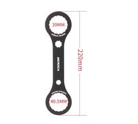 Homeponnew ALUMINUM ALLOY CONSTRUCTION Crafted from a robust aluminum alloy this wrench ensures long lasting for performance and resistance to wear making it a reliable too...