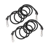 Homeponnew and Flexible These elastic rope straps are made of latex material providing excellent elasticity and durability They are designed to withstand the rigors of outdo...