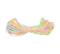 Homeponnew and Made of multi strand wear resistant and lint free material this 31M for Rainbow Colors Parachute Cord is designed to withstand outdoor activities such for for...