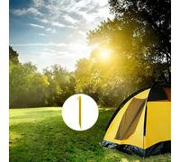 Homeponnew and Weather resistant Made of plastic material these tent pegs are designed to withstand outdoor conditions and provide long lasting durability They are resistant...