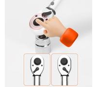 Homeponnew Automotive Torque Wrench Set 72-Tooth Ratchet Mechanism Square Drive Hand Tool Adjustable Tension Control Metal Drive Click Torque Wrench (C)