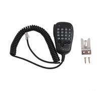 Homeponnew Backlit MH-48A6J Microphone for Yaesu FT-8800R FT-1907-6-Pin Coiled Cable Speaker Mic with Memory Recall for Amateur Radio Station