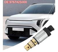 Homeponnew Car AC Compressor Solenoid Valve for 2015 Pack Metal Car Compressor Designed for Long Lasting use with Proper Durability and consistent Operation