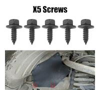 Homeponnew Car Bumper Mudguard Splash Seal Shield Rivet-Clip 5pcs 10pcs Metal Car Bumper Features According to The Factory Specifications Designed for Long Lasting use with Proper Durability (5Pcs)