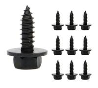 Homeponnew Car Bumper Mudguard Splash Seal Shield Rivet-Clip 5pcs 10pcs Metal Car Bumper Features According to The Factory Specifications Designed for Long Lasting use with Proper Durability (10Pcs)