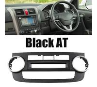 Homeponnew Car Fascia AC Air Conditioning Panel Frame 2012 Pack Plastic Car Fascia Features According to The Factory Specifications 3 Easy Installation (Black at)