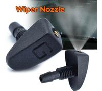 Homeponnew Car Wiper Black Car Front Windshield Fan Plastic Wiper Easy to Install and use Adjustable for 360-degree Adjustable *8 mm Common Size