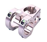 Homeponnew COMPACT DESIGN The 35mm length and 0 degree angle of this handlebar stem for ensure a sleek compact fit for your mountain for Bike optimizing your for fit for for pe...