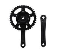 Homeponnew COMPATIBLE WITH VARIOUS BIKES This crankset is designed to replace parts for electric bikes road bikes MTB bikes and fixie bikes a for for fit for ...