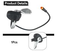 Homeponnew Ebike Thumb Throttle Quick Release Left Hand 1pcs Ebike Thumb It is also waterproof and moisture-proof safety and stability during use (Waterproof Connector)