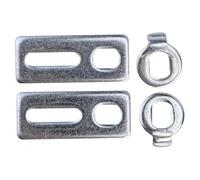 Homeponnew Electric for Bicycle Motor Anti-Rotation Gasket - Iron Fixing Spacer for M14 Axle, Prevents Motor Loosening, 6 x 2.5 cm, 50 g (14mm)