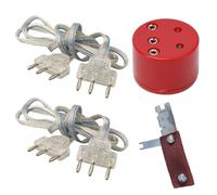 Homeponnew Fencing Epee Body Cords Fencing Tester Conductive Epee Features * Made of materials not easy to break flexible * Tester Conductive