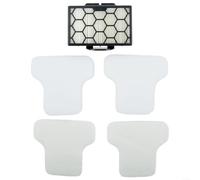Homeponnew Filter Kit for Shark Bagless Cylinder Vacuums for CZ500UKT for CZ2001 for CZ500EUT, Replacement Filter Foam and Felt Set, Easy to Install, Long Service Life