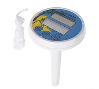 Homeponnew Floating Pool Thermometer With Built In Solar Panel Accurate Dual Scale Temperature Readings Large Display Quick Temperature For Outdoor Pools And Spas