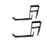 Homeponnew Flower Pot Support For Balcony With Adjustable Fitting, No Drilling Required, Made From Iron To Provide And Stable Outdoor Plant Holding Solution(C)