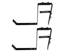 Homeponnew Flower Pot Support For Balcony With Adjustable Fitting, No Drilling Required, Made From Iron To Provide And Stable Outdoor Plant Holding Solution(B)