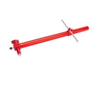 Homeponnew for Bike Lever Alignment Tool Height Horizontal Left 45 * 6 * 5cm Stainless Steel Aluminum for Bike Lever A very practical tool so we designed this unique (Red)