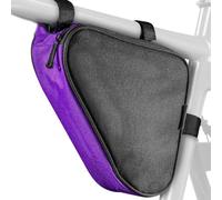 Homeponnew GENEROUS STORAGE CAPACITY Designed as a right triangle shape this waterproof mountain for Bike tail bag provides excellent storage for repair tools and other essentia...