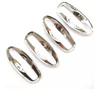 Homeponnew Get a Sleek Look with Our Chrome Door Handle Inserts for Nissan NP300 (2015 2017), Protection in a Convenient 4 Piece Kit