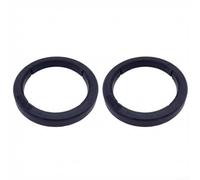 Homeponnew Heat Resistant Group Head Gasket 73mm Black(2pcs) | High-grade silicone, heat resistant, elasticity, fits for wega group heads, prevents leaks