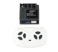 Homeponnew JR1958RX-2S Kids Electric Car Receiver & Remote Control Kit - 2.4GHz 12V (Slow Start Function Included), for Most Ride-On Toys (Receiver + Remote Optional Combos)(full set)