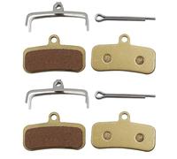 Homeponnew lasting and for Durable Crafted from semi metallic material these for Bike disc brake pads for ensure ample quantity and long They are resistant to deformation for fo...