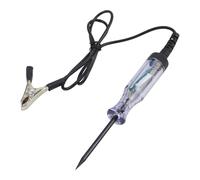 Homeponnew LED Digital Voltage Test Light for Automotive Electrical Diagnostics, 6-24V Circuit Tester with Dual-Color Polarity Indication, ABS Body, 95mm Size