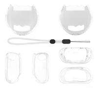 Homeponnew Lightweight PC Protective Case Offering Scratch Protection and Easy Access for Tamagotchi Paradise Electronic Pet Device, Stylish Colors Including Transparent and Pink(Transparent)