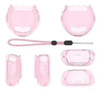 Homeponnew Lightweight PC Protective Case Offering Scratch Protection and Easy Access for Tamagotchi Paradise Electronic Pet Device, Stylish Colors Including Transparent and Pink(pink)