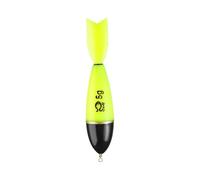 Homeponnew Luminous Rocket Fishing Float High Sensitivity Luminous Features Made you never miss a bite The battery is a CR425 battery (5g)