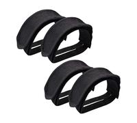 Homeponnew Non-Slip Adjustable for Bicycle Pedal Straps for Road, Mountain & Folding Bikes - Polyester Foot Blocks, 26 cm Max Adjustable, 2 Pairs